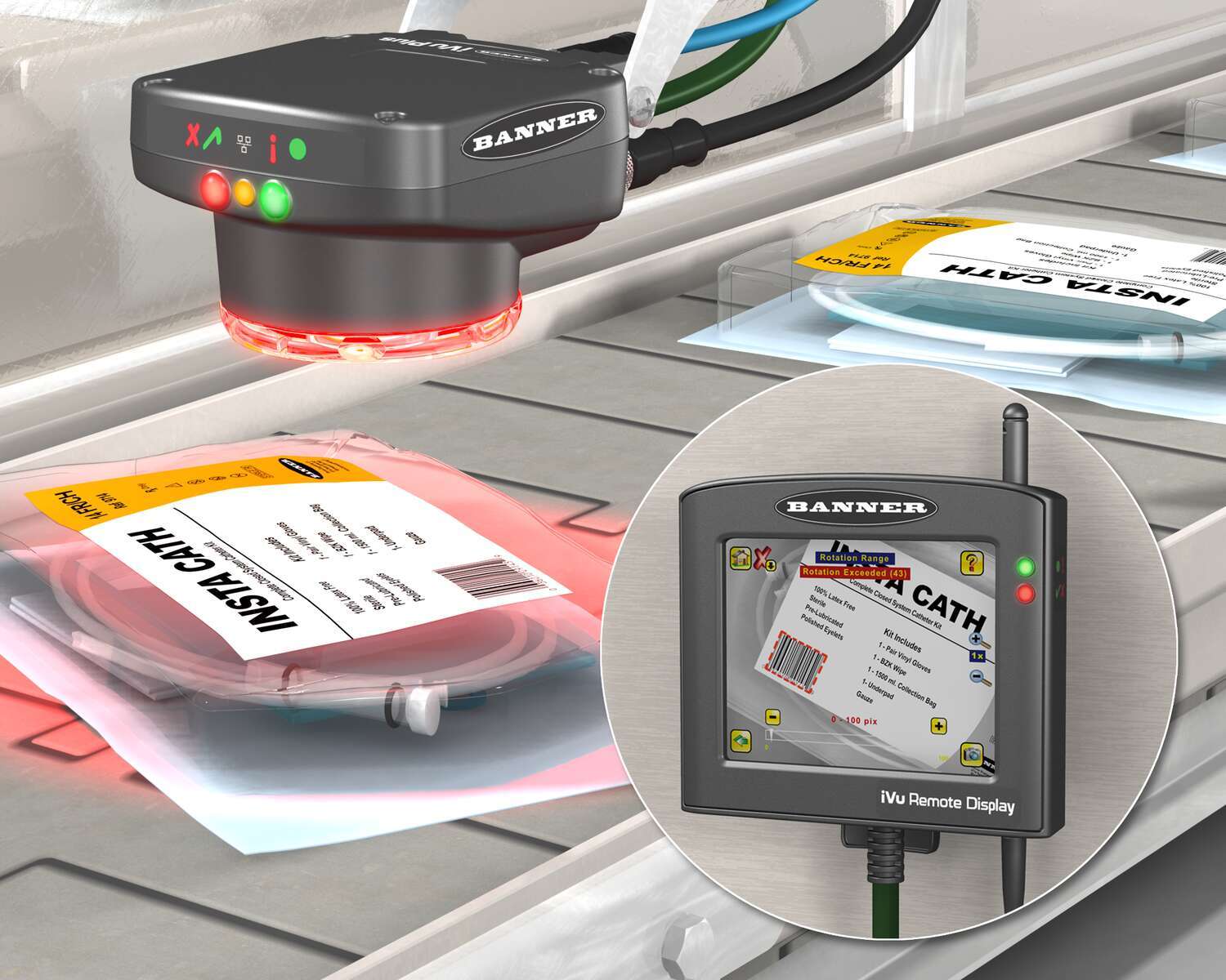 邦納IVU系列圖像傳感器